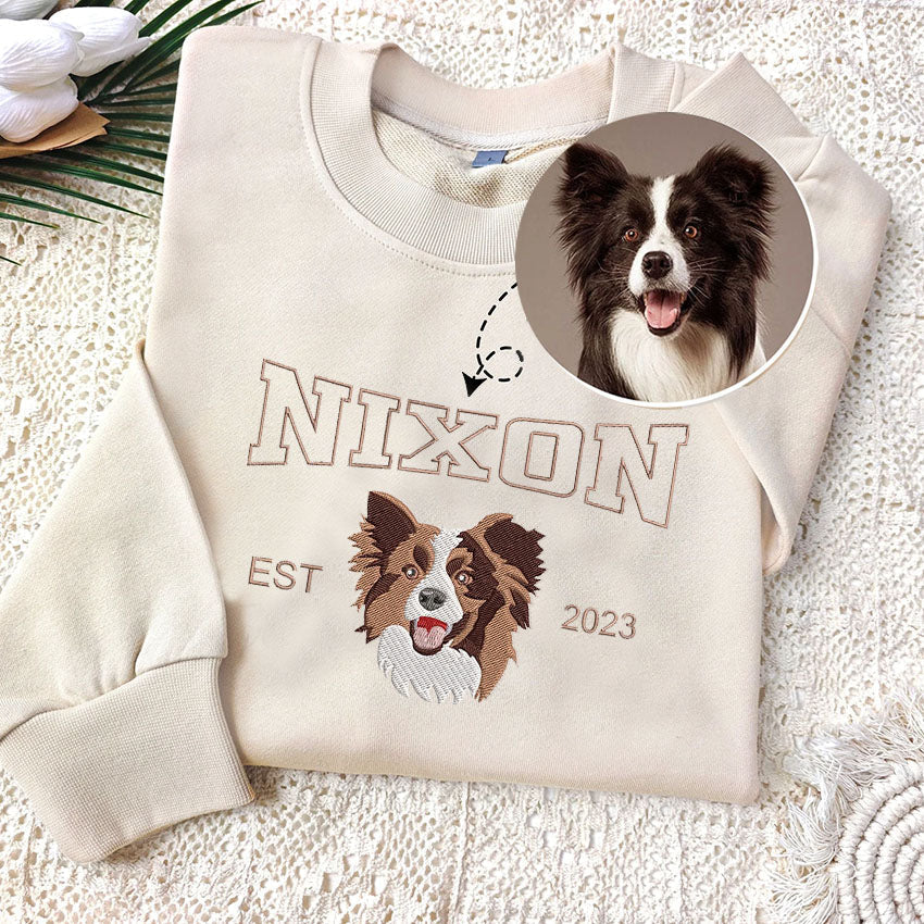 Personalised Pet Face Hoodie/Crewneck