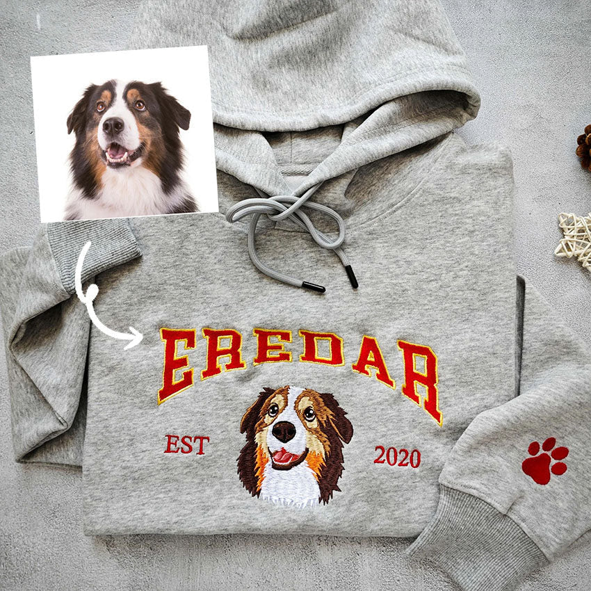 Personalised Pet Face Hoodie/Crewneck